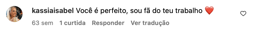Opinião sobre o trabalho de Fábio Schmidt Hairdresser