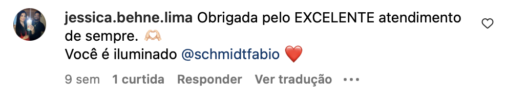 Opinião sobre o trabalho de Fábio Schmidt Hairdresser